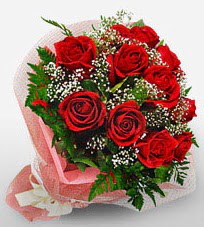 12 adet kırmızı güllerden kaliteli gül  Nevşehir çiçek satışı 