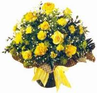  Nevşehir yurtiçi ve yurtdışı çiçek siparişi  Sari gül karanfil ve kir çiçekleri