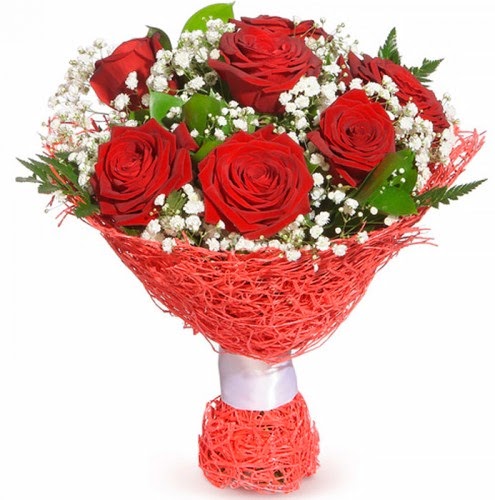 7 adet kırmızı gül buketi  Nevşehir çiçek gönderme 