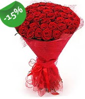 51 adet kırmızı gül buketi özel hissedenlere  Nevşehir çiçek gönderme sitemiz güvenlidir 