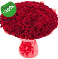 Özel mi Özel buket 101 adet kırmızı gül  Nevşehir internetten çiçek satışı 