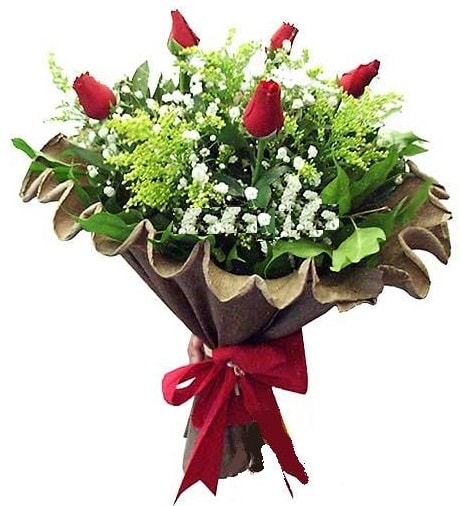 5 adet gülden buket  Nevşehir çiçek online çiçek siparişi 